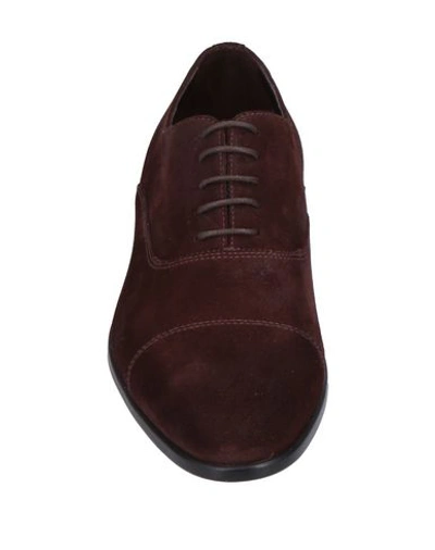 Doucal's Laced Shoes In Brown