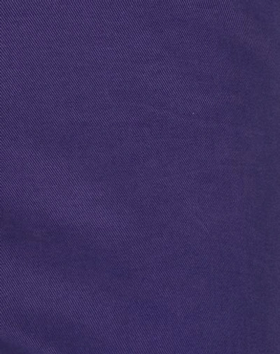 Shop Maison Scotch Casual Pants In Purple
