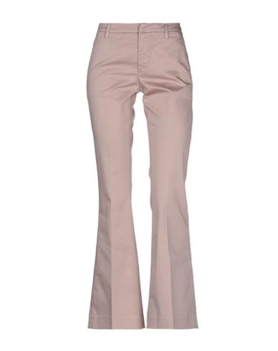 Shop Dondup Casual Pants In Light Brown