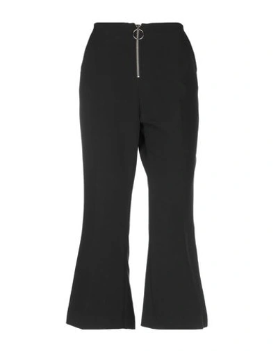 Shop Space Style Concept Simona Corsellini Woman Pants Black Size 10 Polyester, Elastane
