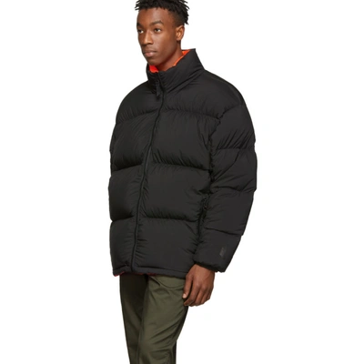 Nike Lab Reversible Black And Orange Down Nrg Puffer Jacket | ModeSens