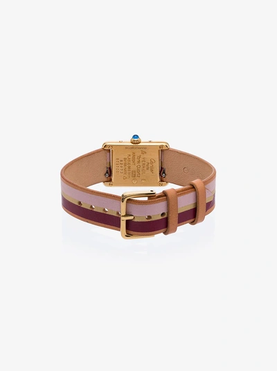 Shop La Californienne Denia Violet Spice Cartier Watch In Pink