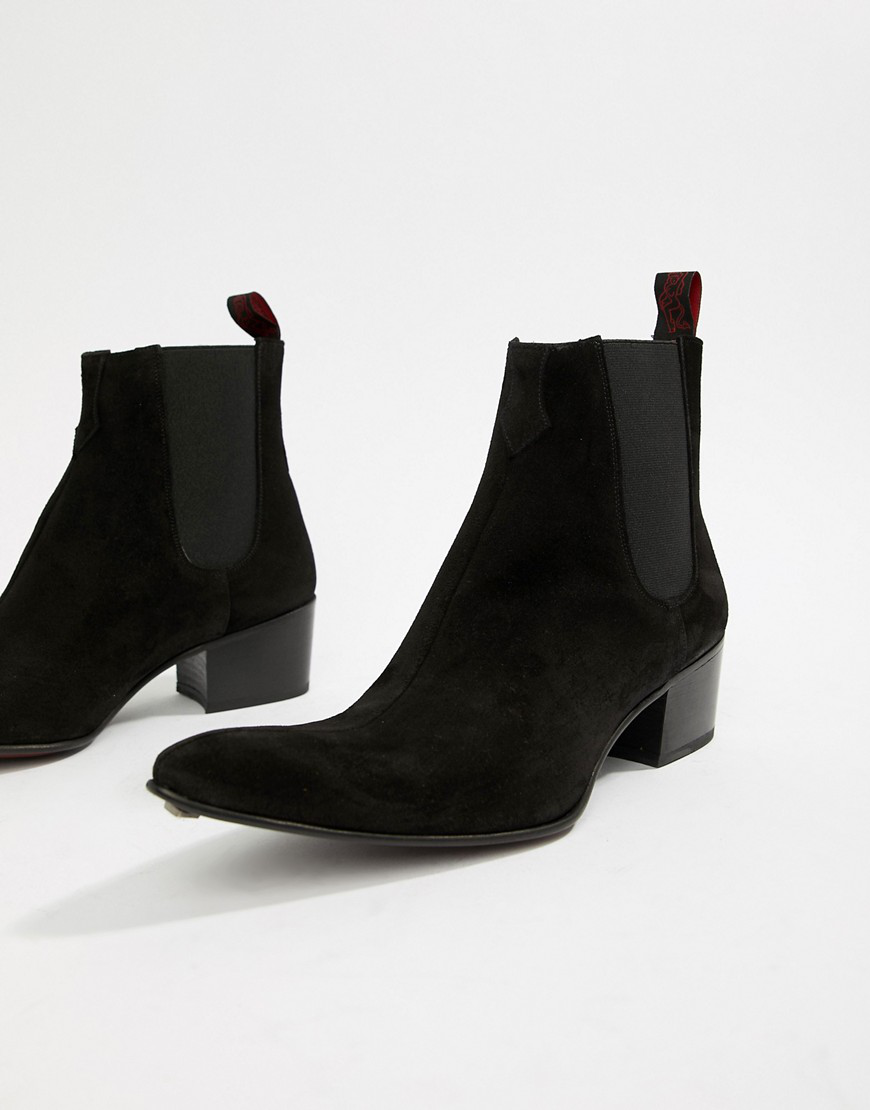 high platform booties