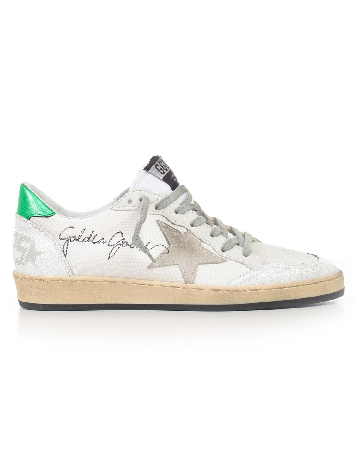 golden goose ball star green