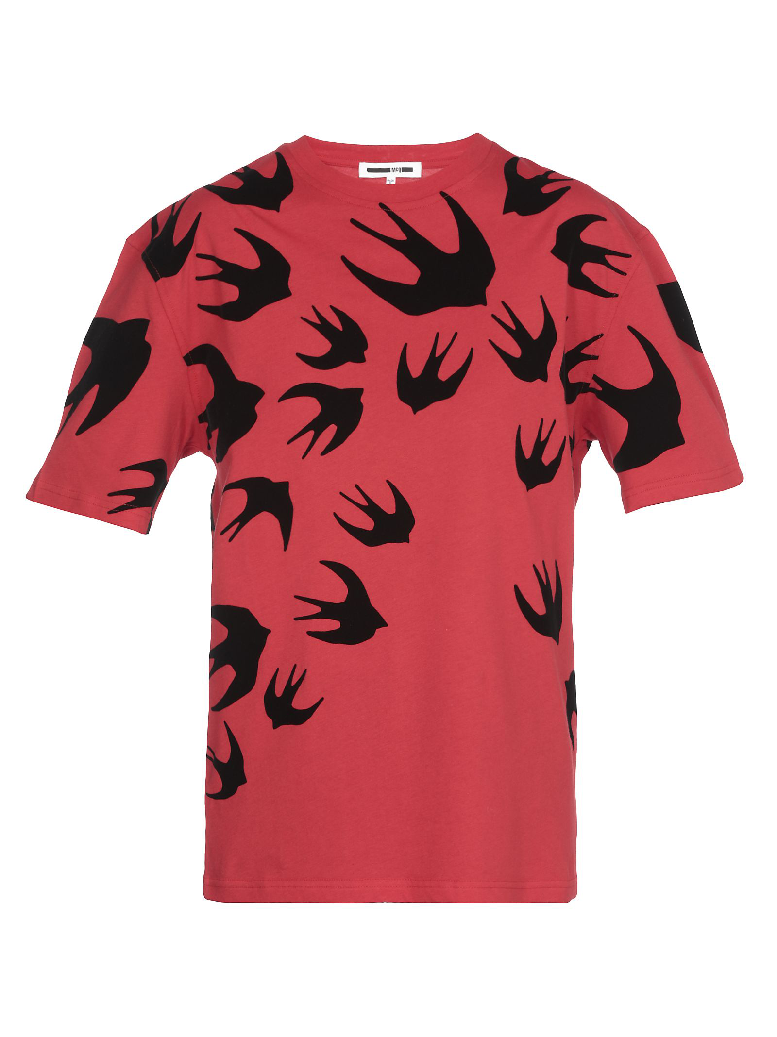 alexander mcqueen shirt red