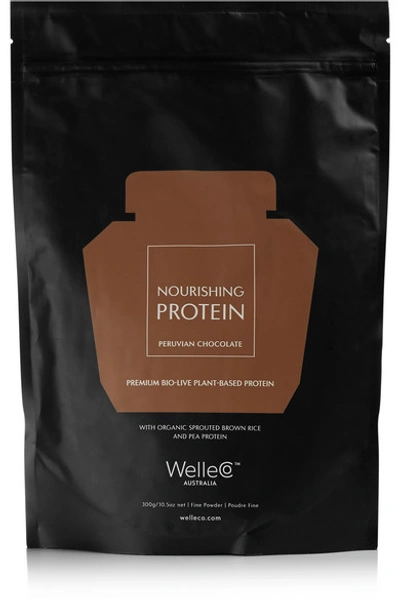 Shop Welleco Nourishing Protein - Peruvian Chocolate, 300g In Colorless