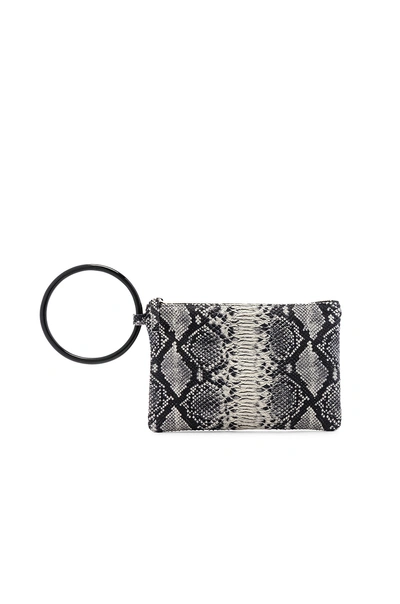 Shop Oliveve Murphy Bracelet Clutch In Black. In Black & White Snake