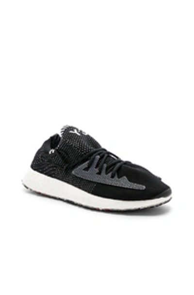 Shop Y-3 Raito Racer Sneaker In Core Black & White