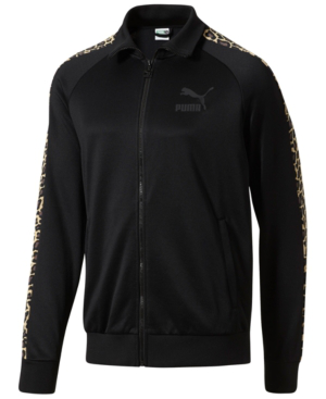 puma leopard print jacket