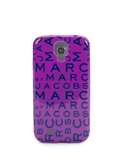 Shop Marc By Marc Jacobs Jumble Logo Case For Samsung Galaxy S4 In Amazon Purple