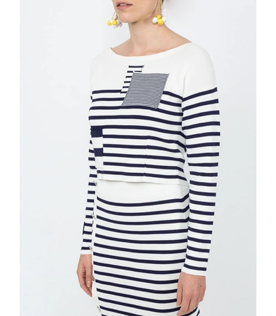 Shop Altuzarra Cousteau Striped Sweater