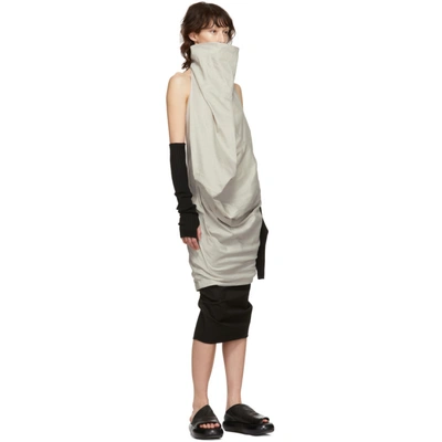 Shop Rick Owens Black Short Soft Pillar Skirt In 09 Black