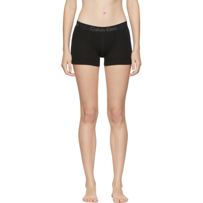Calvin Klein Underwear Black Body Boy Shorts In 001 Black | ModeSens