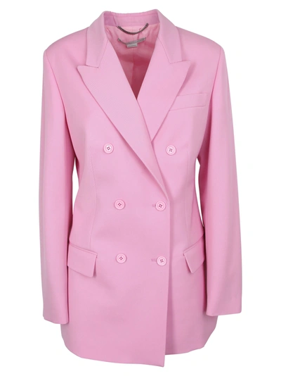 Shop Stella Mccartney Blazer In Tulip Pink