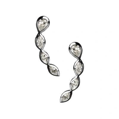 Shop Ara Vartanian Degrade Diamonds Earrings