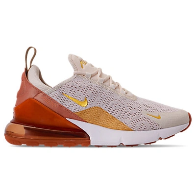 Nike Air Max 270 Premium Sneaker In Light Cream/ Gold/ Terra Blush |  ModeSens