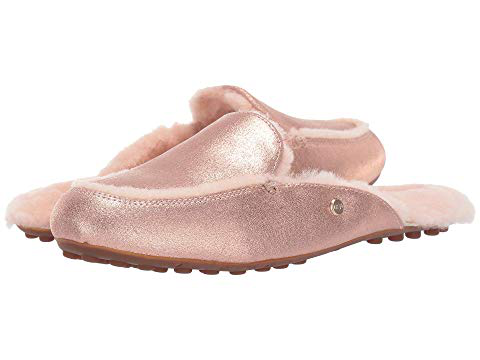 ugg rose gold slippers