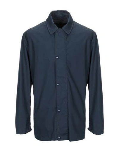 Shop Sempach Full-length Jacket In Dark Blue