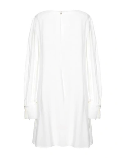 Shop Patrizia Pepe Short Dress In White