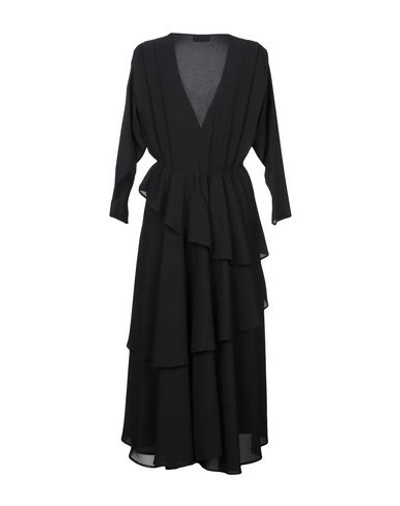 Shop Ainea Knee-length Dress In Black