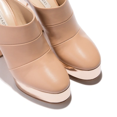 Shop Casadei Manu In Dafne And Tan