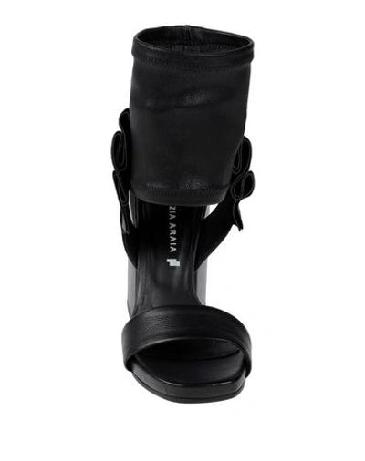 Shop Cinzia Araia Sandals In Black