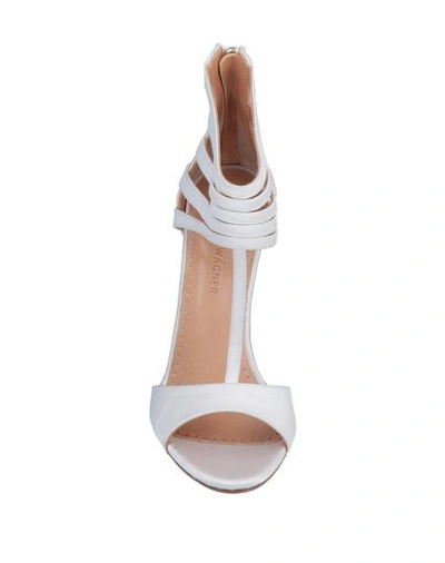 Shop Alexa Wagner Sandals In Ivory