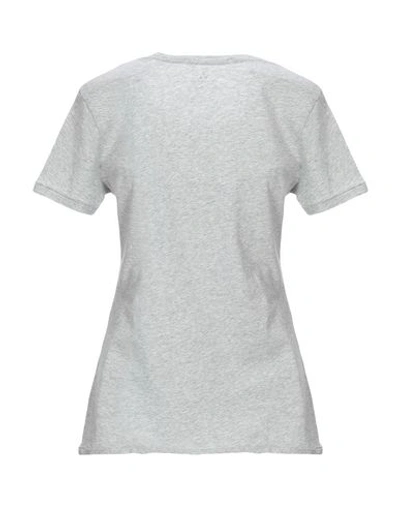 Shop Peuterey Woman T-shirt Grey Size 10 Modal