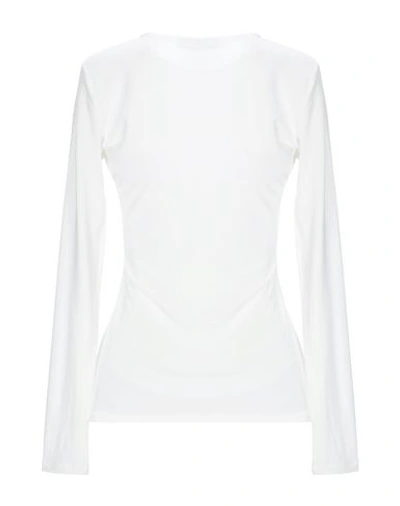 Shop Max Mara T-shirts In White