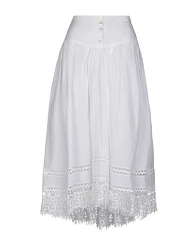 Shop High Maxi Skirts In White