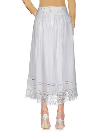 Shop High Maxi Skirts In White