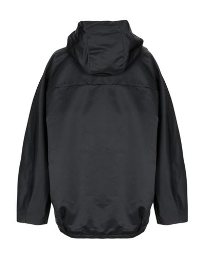 Add Full-length Jacket In Black