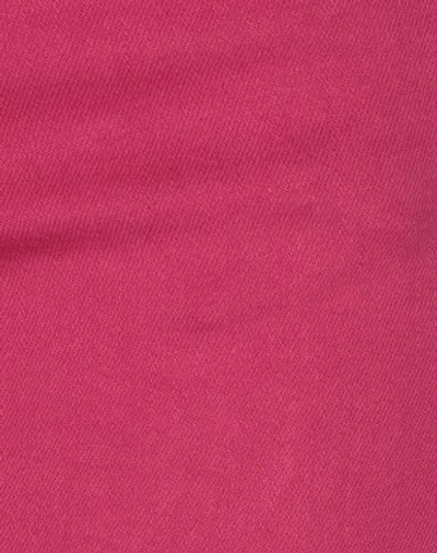 Dondup Denim Pants In Fuchsia