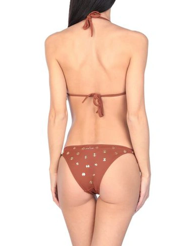 Shop Pin Up Stars Bikini In Brown