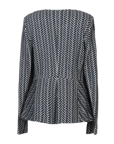 Shop Armani Collezioni Suit Jackets In Grey