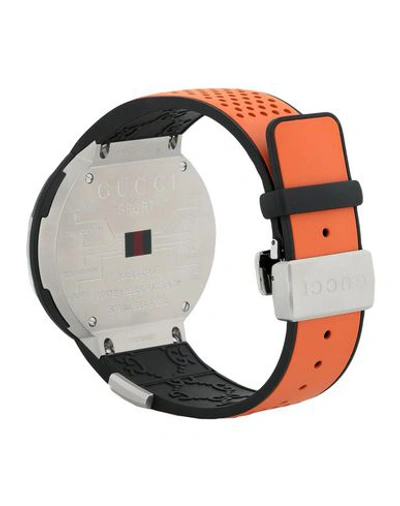 Shop Gucci Wrist Watch In Orange