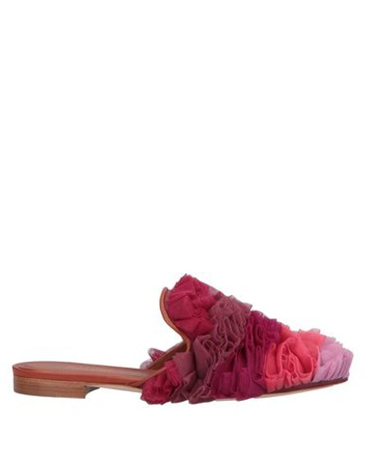 Shop Malone Souliers Mules And Clogs In Purple