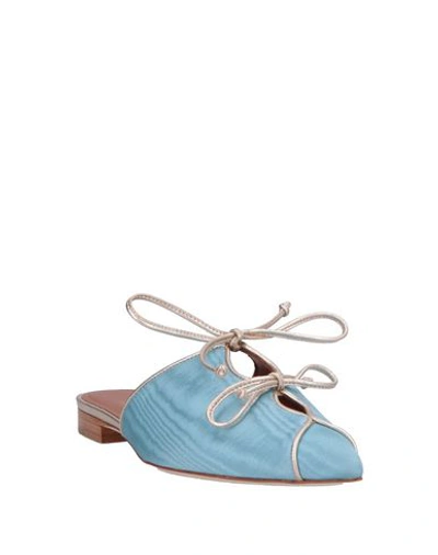 Shop Malone Souliers Mules In Azure
