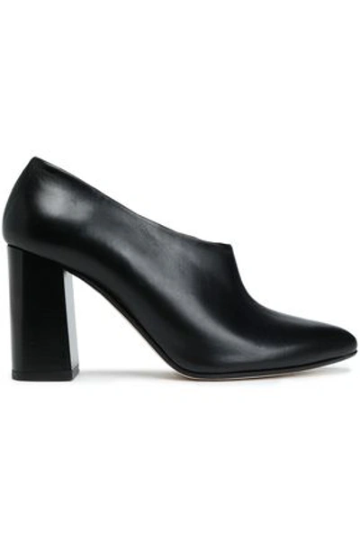 Shop Atp Atelier Woman Leather Pumps Black