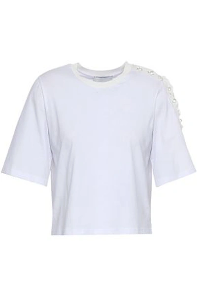 Shop 3.1 Phillip Lim / フィリップ リム 3.1 Phillip Lim Woman Cotton-jersey T-shirt White