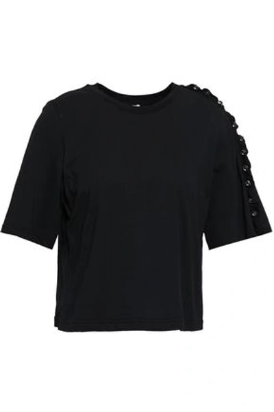 Shop 3.1 Phillip Lim / フィリップ リム 3.1 Phillip Lim Woman Cotton-jersey T-shirt Black