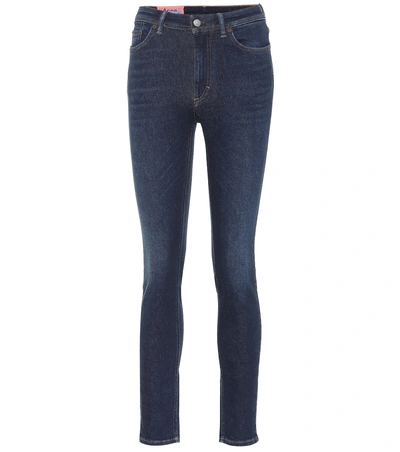 Shop Acne Studios Blå Konst Peg Skinny Jeans In Blue