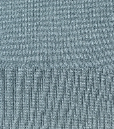 Shop The Row Maley Cashmere Sweater In Blue