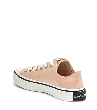 Shop Marc Jacobs Grunge Satin Sneakers In Pink