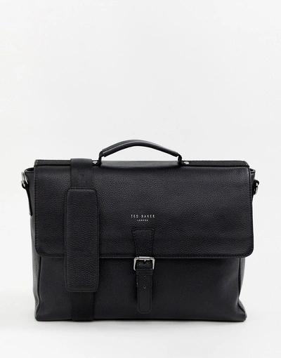 Ted Baker Departs Leather Satchel Black ModeSens