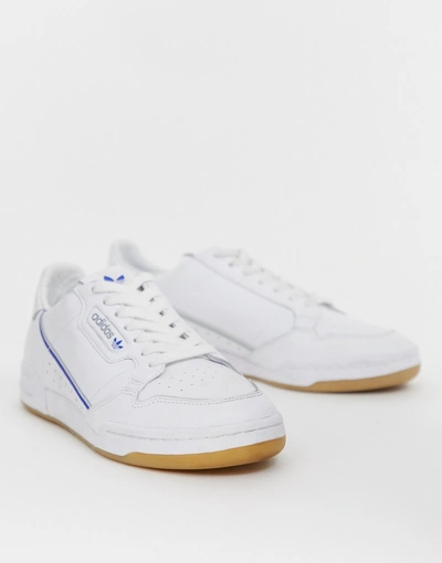 Adidas Originals Continental 80's Tfl Piccadilly Jubilee Line Sneakers In  White - White | ModeSens