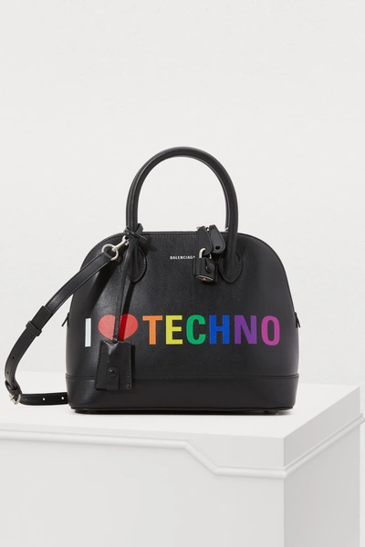 Shop Balenciaga S "ville" Handbag In 1000