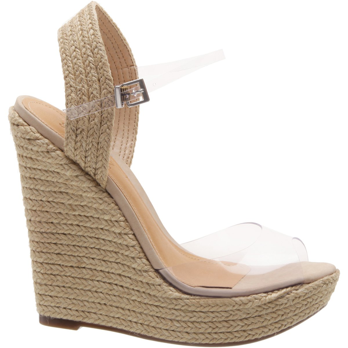 schutz clear wedge