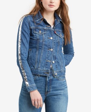 macys levis trucker jacket