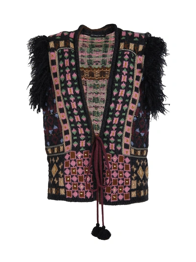 Shop Etro Vest In Fantasia